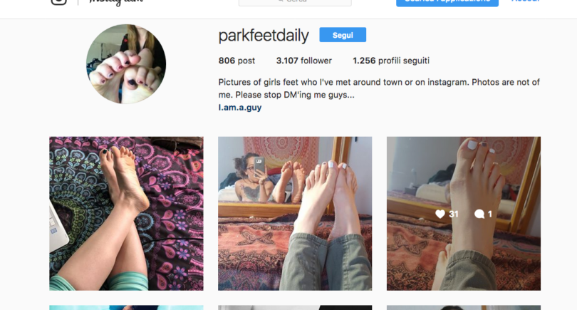 Foot fetish: alla scoperta di chi ci fa i soldi su Instagram